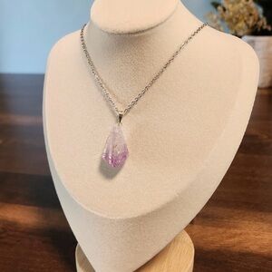 Amethyst Pendant Necklace